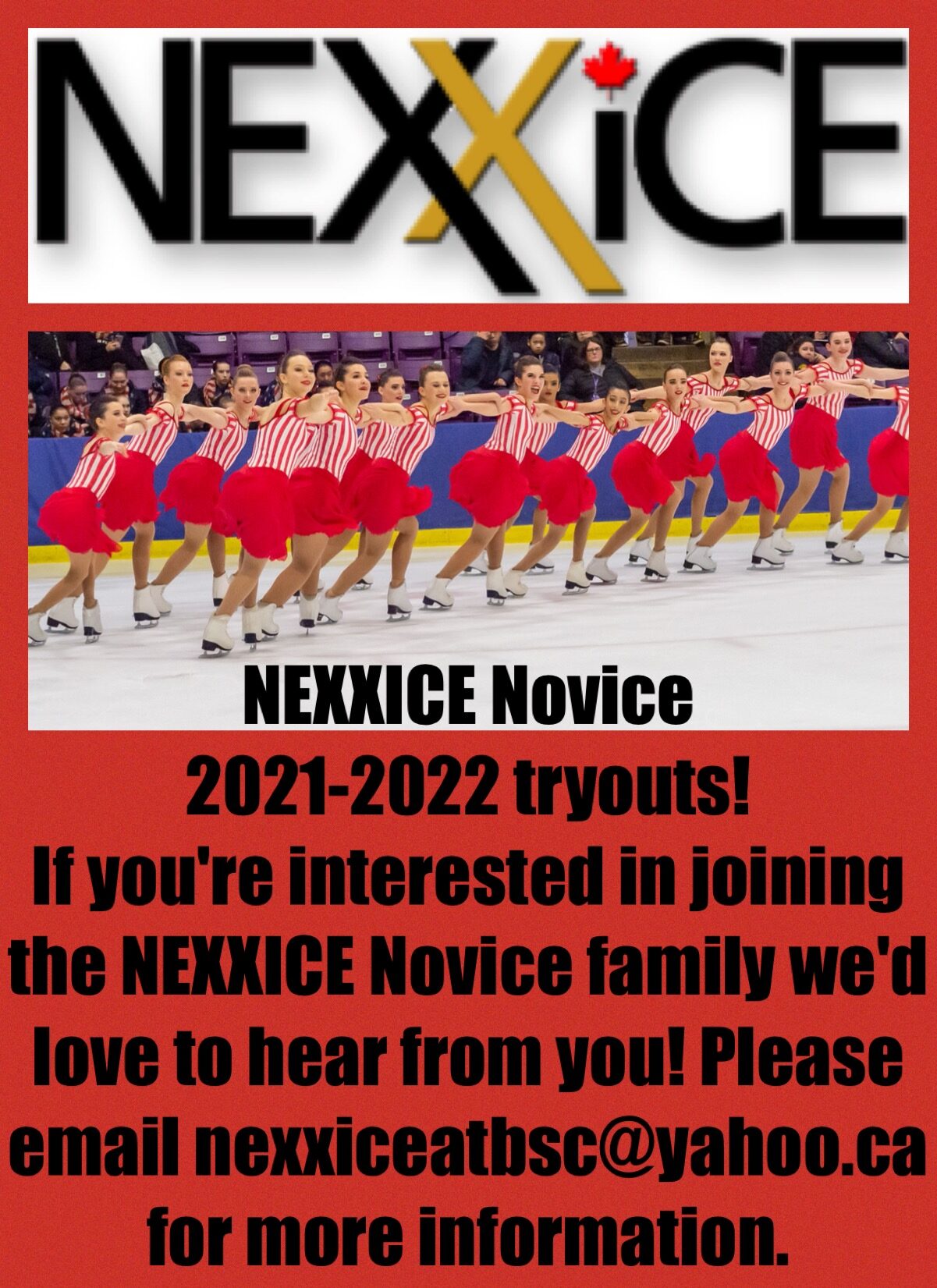 NEXXICE Novice Tryouts 2021